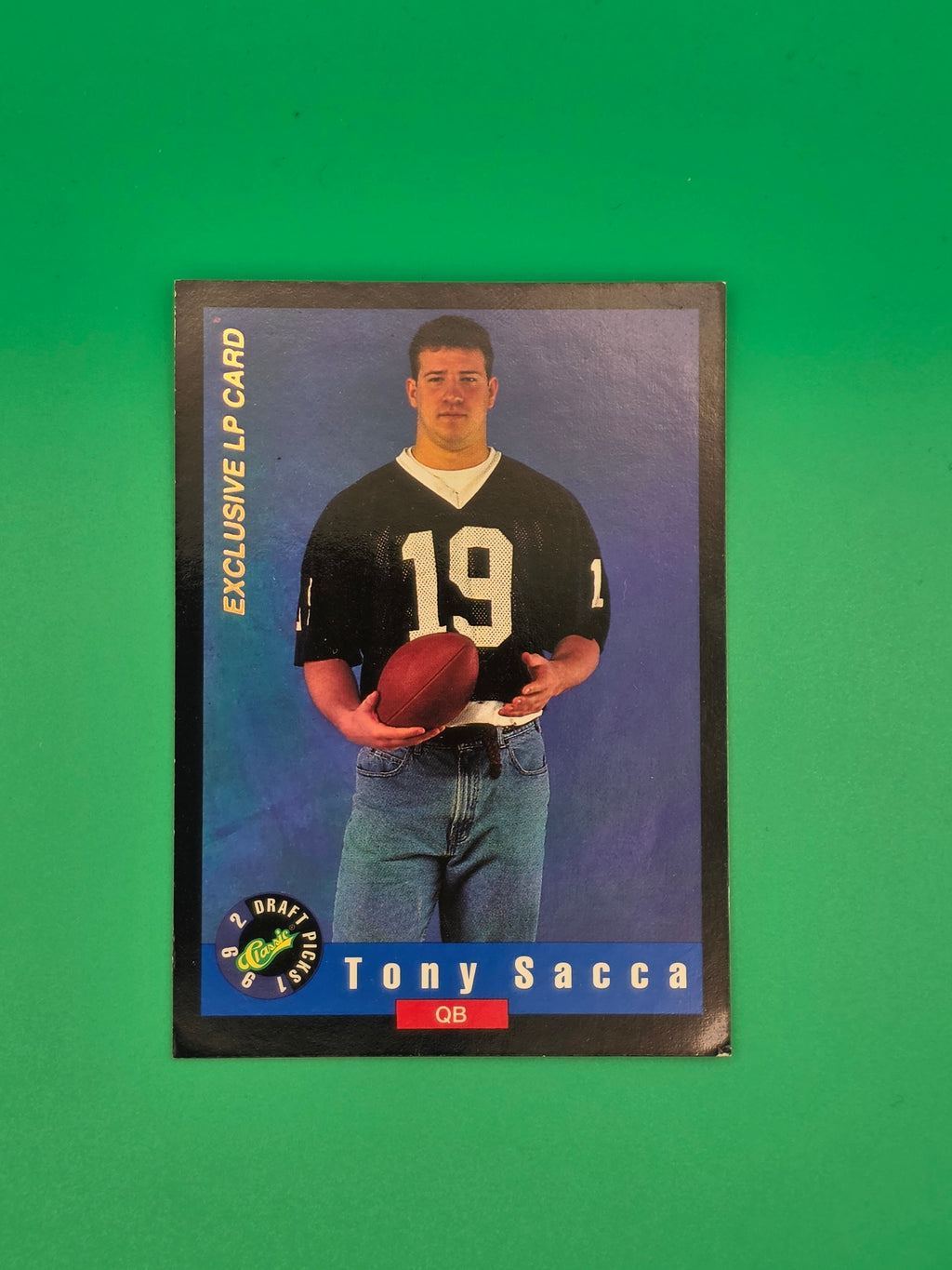 1992 Classic Draft Picks #LP10 Tony Sacca Limited Prints