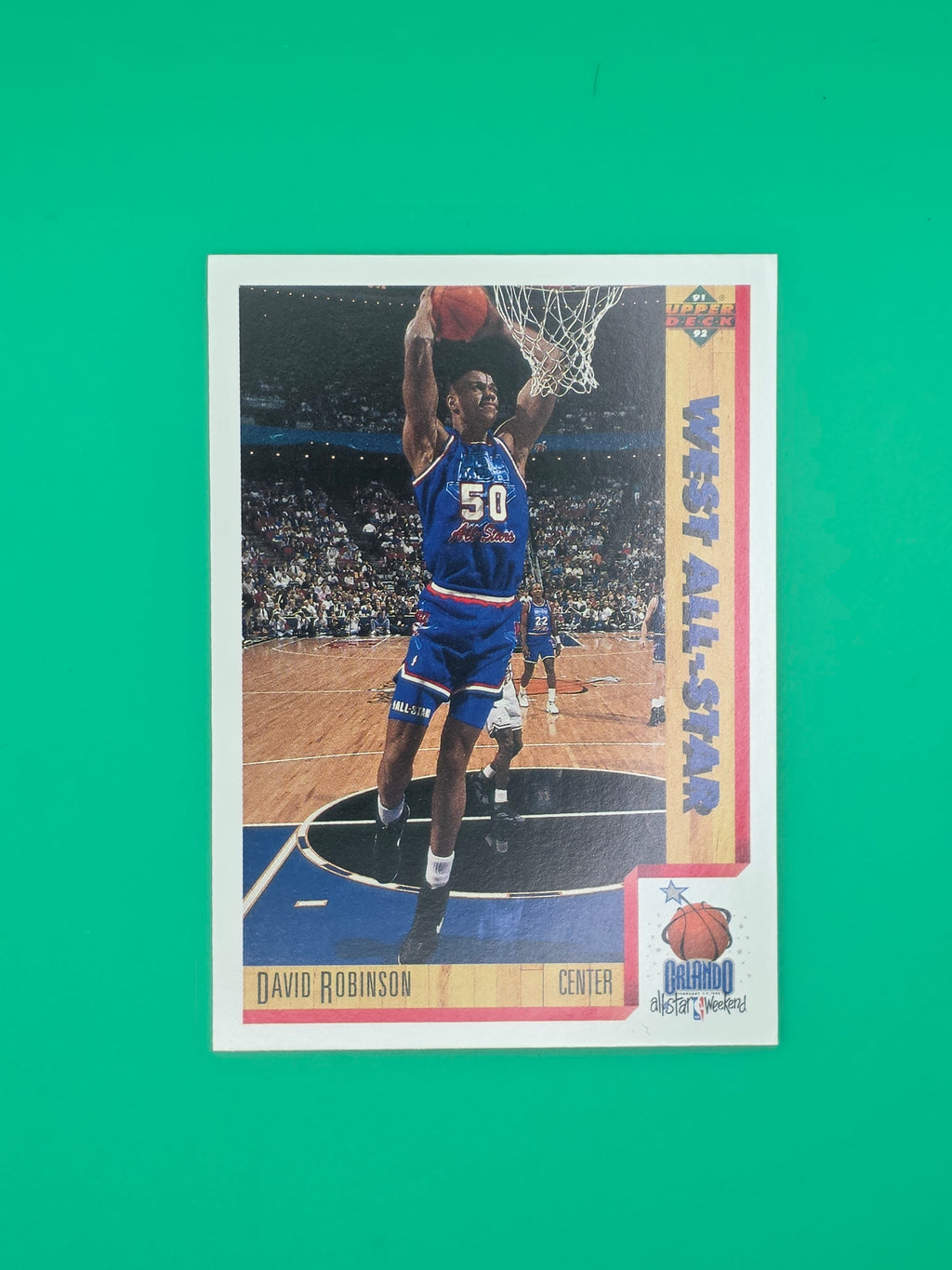 1991-92 Upper Deck Spanish #19 David Robinson