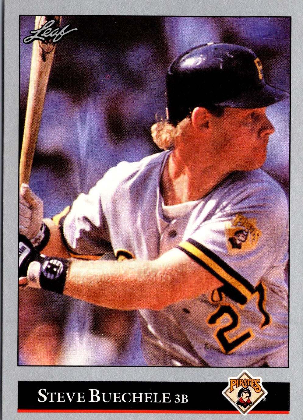 1992 Leaf #91 Steve Buechele