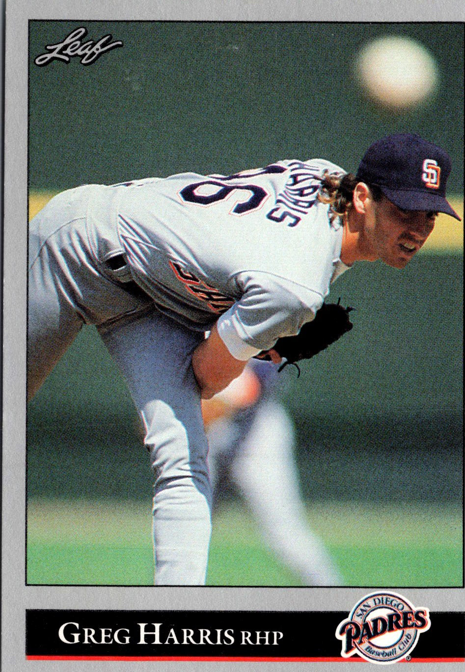 1992 Leaf #10 Greg Harris