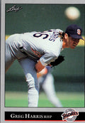 1992 Leaf #10 Greg Harris