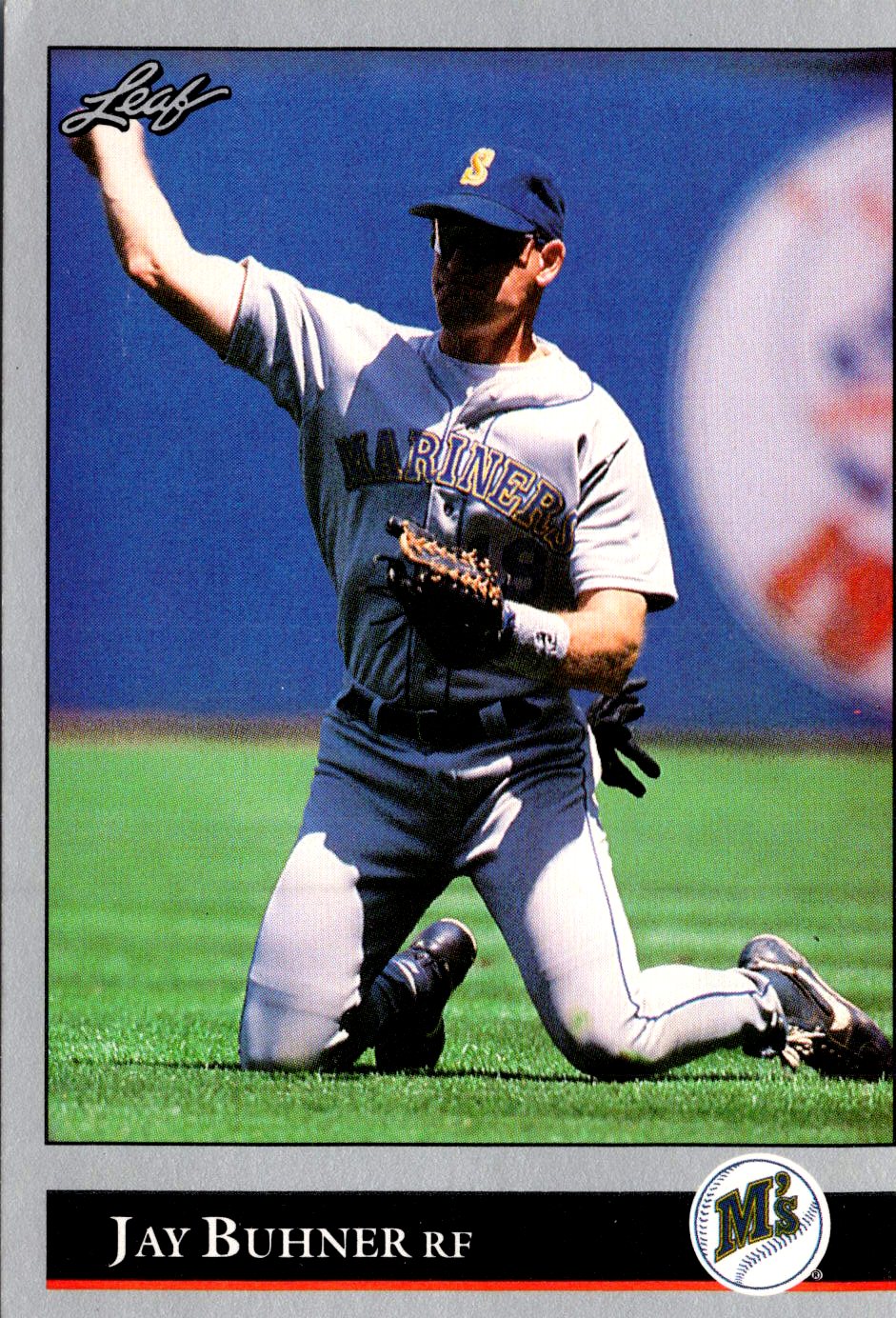 1992 Leaf #128 Jay Buhner