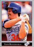1992 Leaf #257 Todd Benzinger