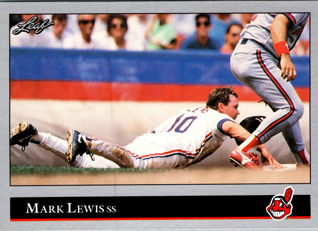 1992 Leaf #49 Mark Lewis