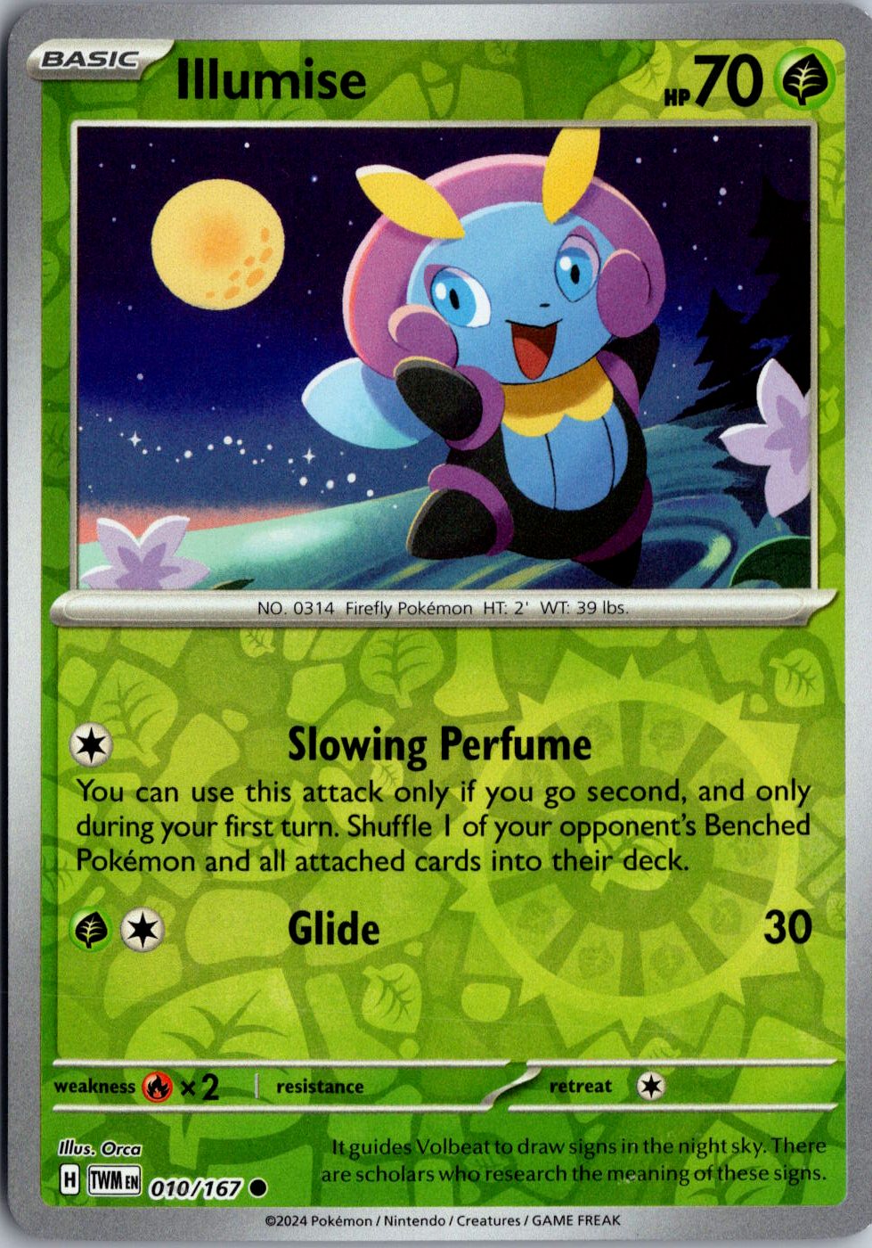 SV06: Twilight Masquerade #010/167 Illumise