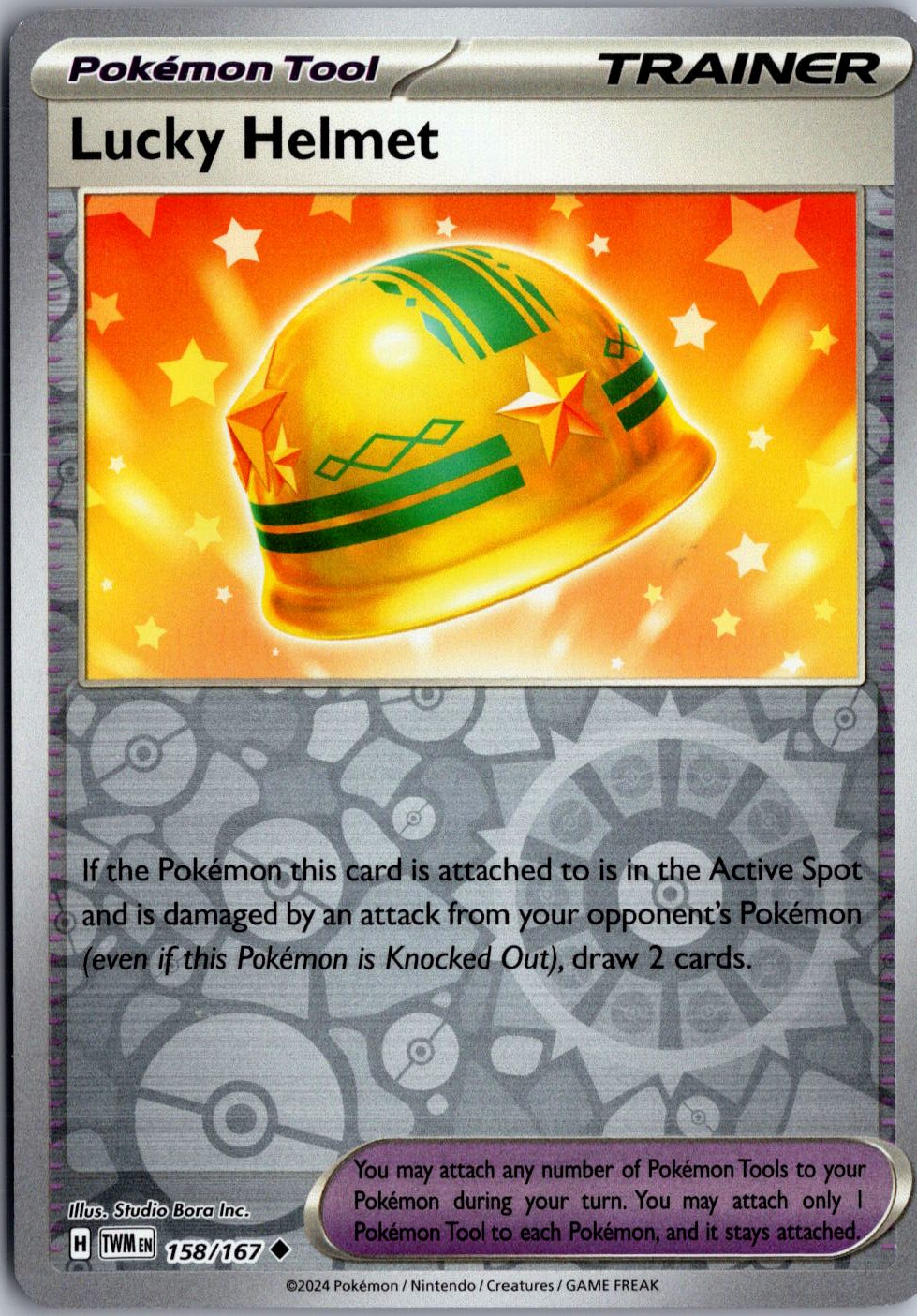 SV06: Twilight Masquerade #158/167 Lucky Helmet