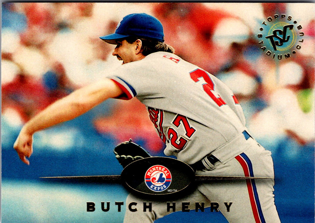 1995 Stadium Club #283 Butch Henry