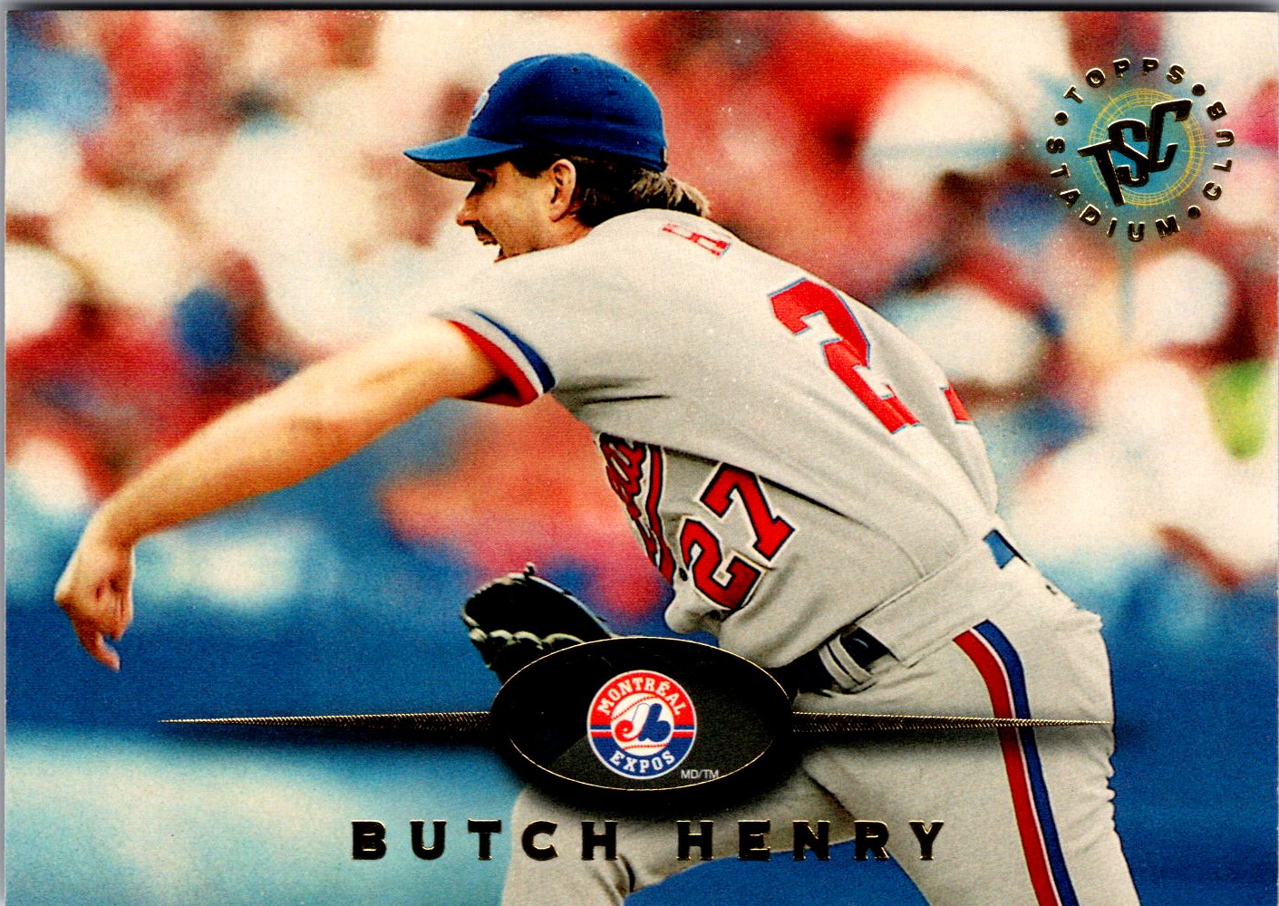 1995 Stadium Club #283 Butch Henry