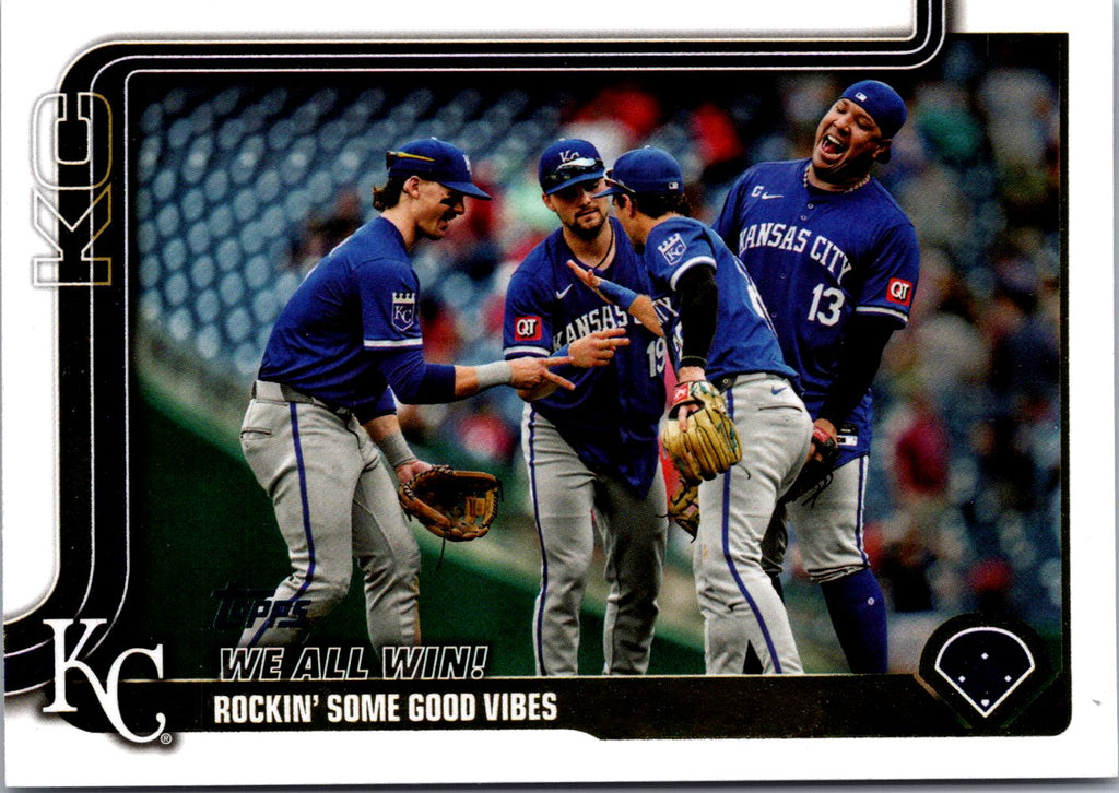 2025 Topps #436 We All Win! Rockin’ Some Good Vibes