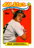 1989 Topps #402 Mike Greenwell