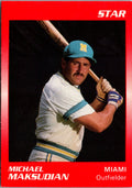 1989 Star #142 Michael Maksudian