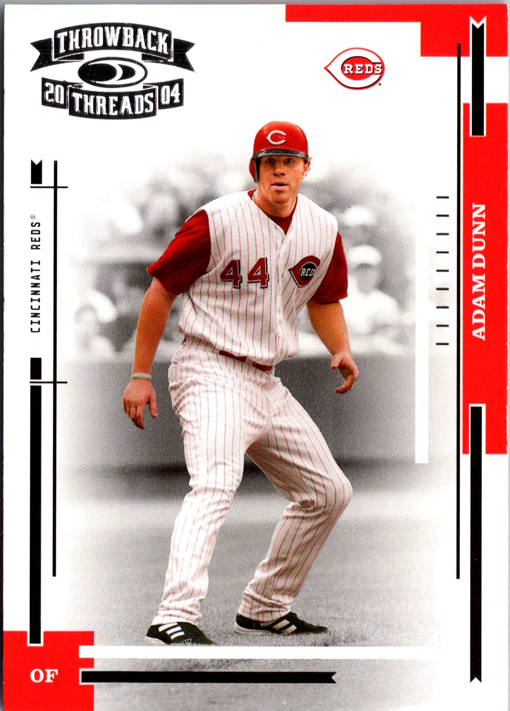 2004 Donruss Throwback Threads #52 Adam Dunn