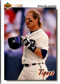 1992 Upper Deck #737 Dan Gladden Factory Set Gold Hologram