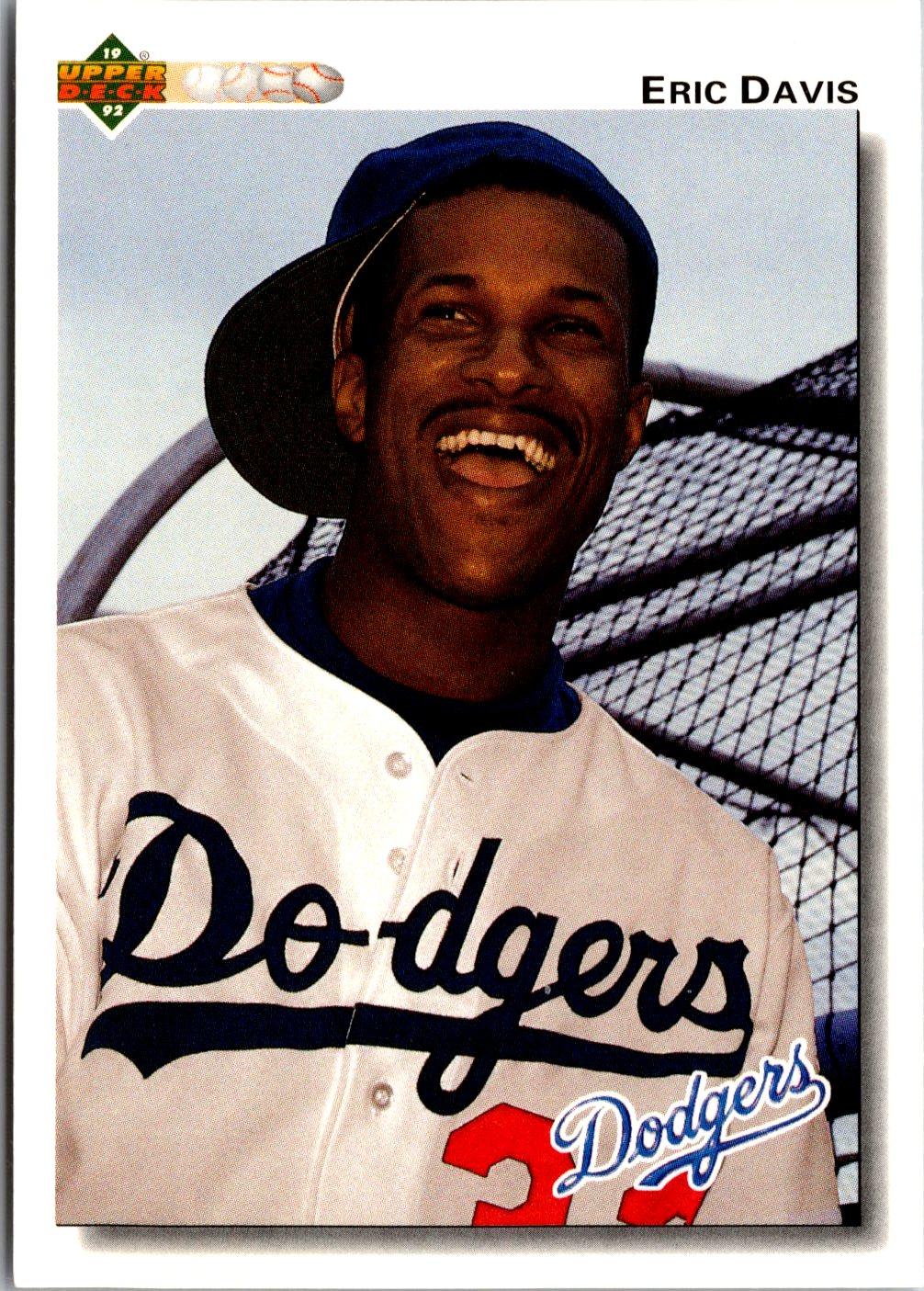 1992 Upper Deck #756 Eric Davis