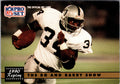 1991 Pro Set #335 The Bo and Barry Show [No NFLPA Logo on Back]