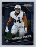 2025 Panini Prizm #40 Christian Wilkins Silver