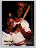 1995 Megacards Ken Griffey Jr. Wish List #14 Ken Griffey Jr. / Ken Griffey Sr.