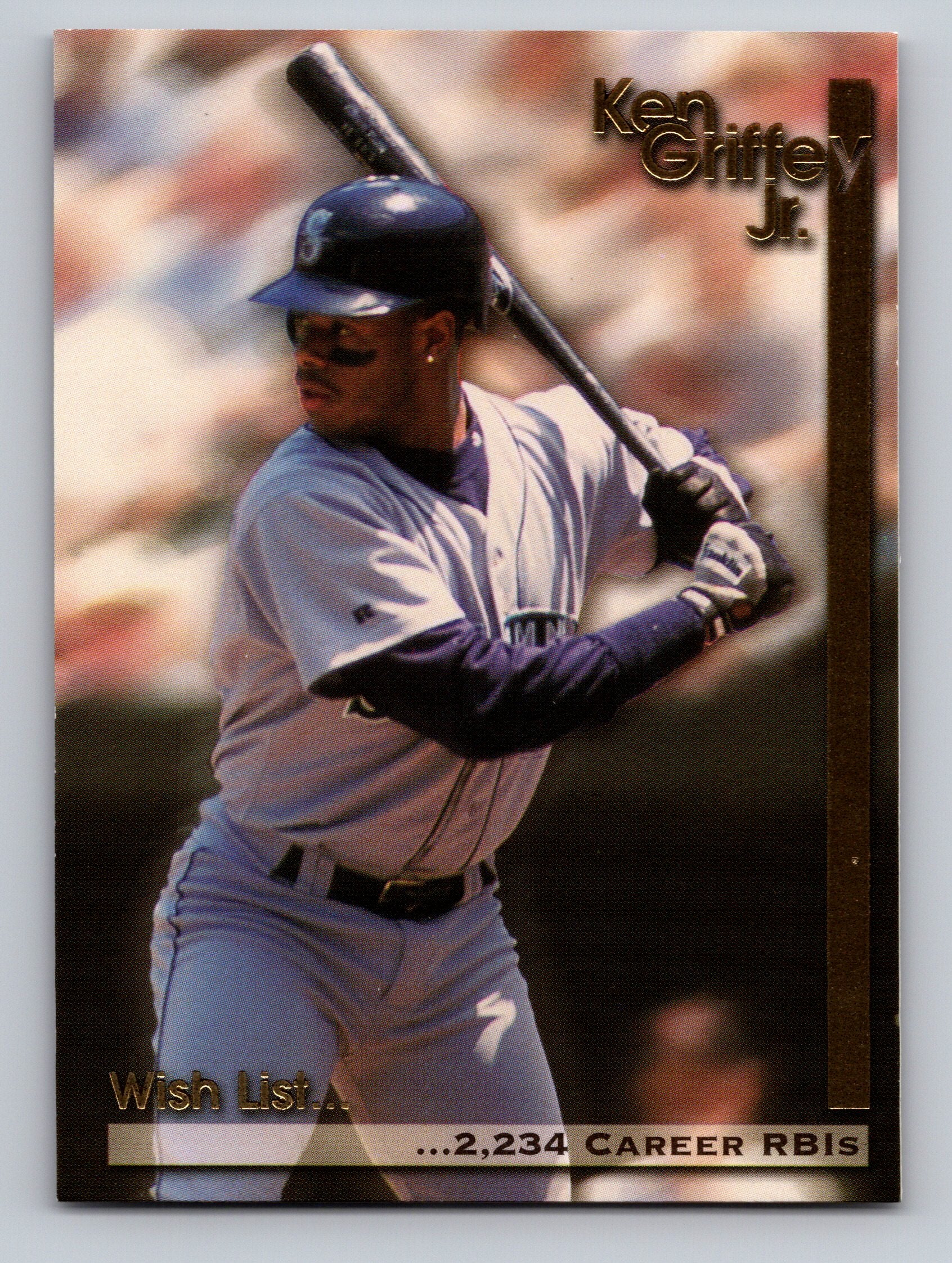 1995 Megacards Ken Griffey Jr. Wish List #22 Ken Griffey Jr.
