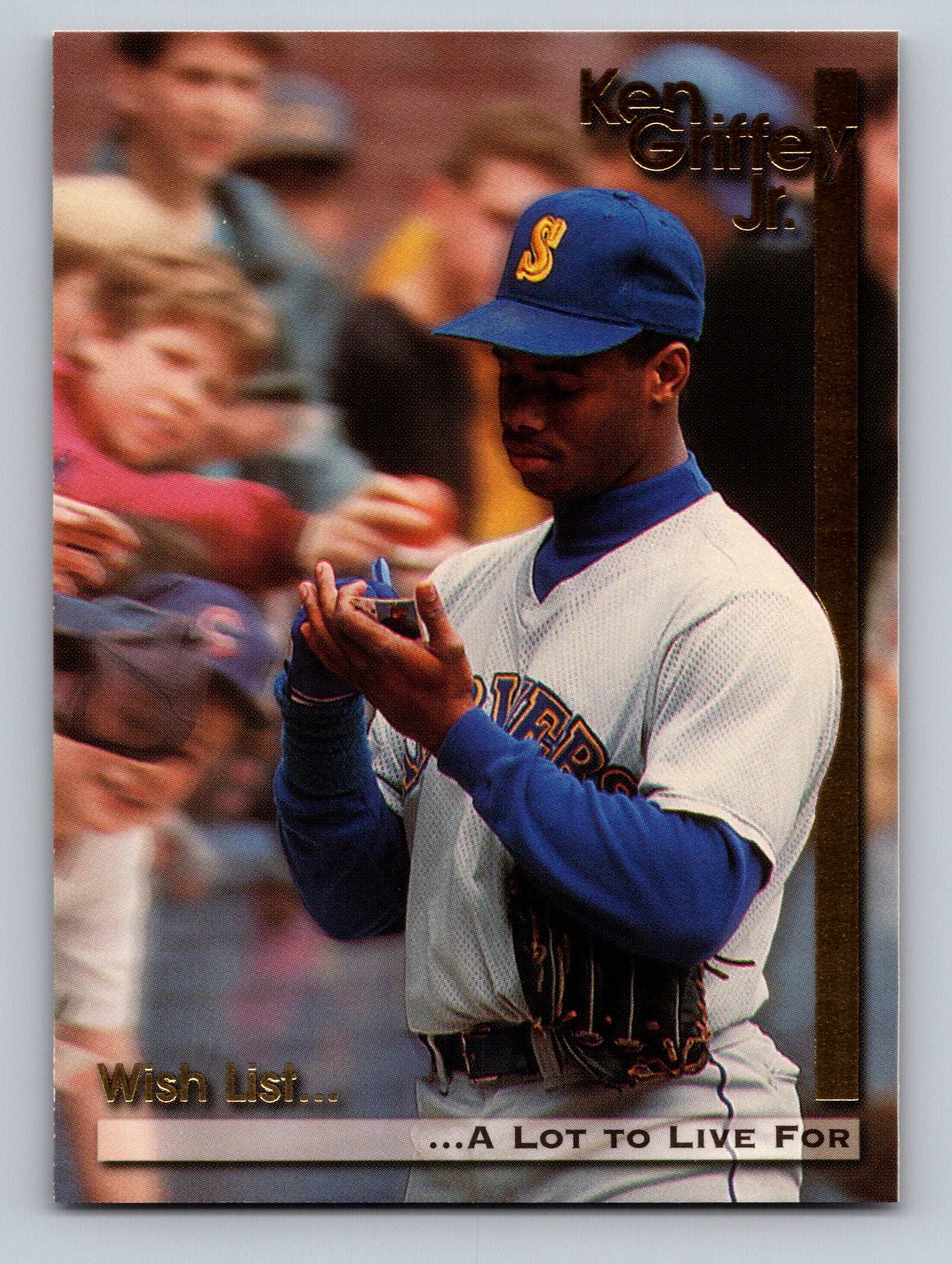1995 Megacards Ken Griffey Jr. Wish List #10 Ken Griffey Jr.