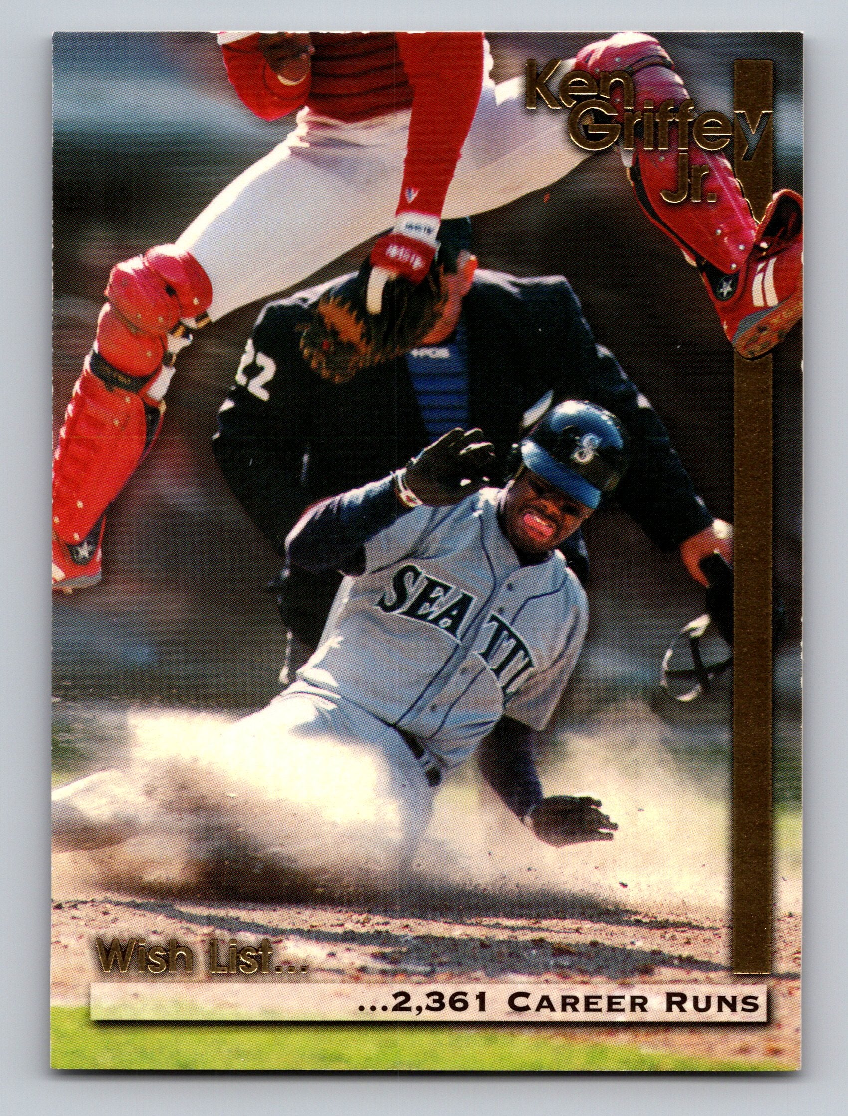 1995 Megacards Ken Griffey Jr. Wish List #18 Ken Griffey Jr.