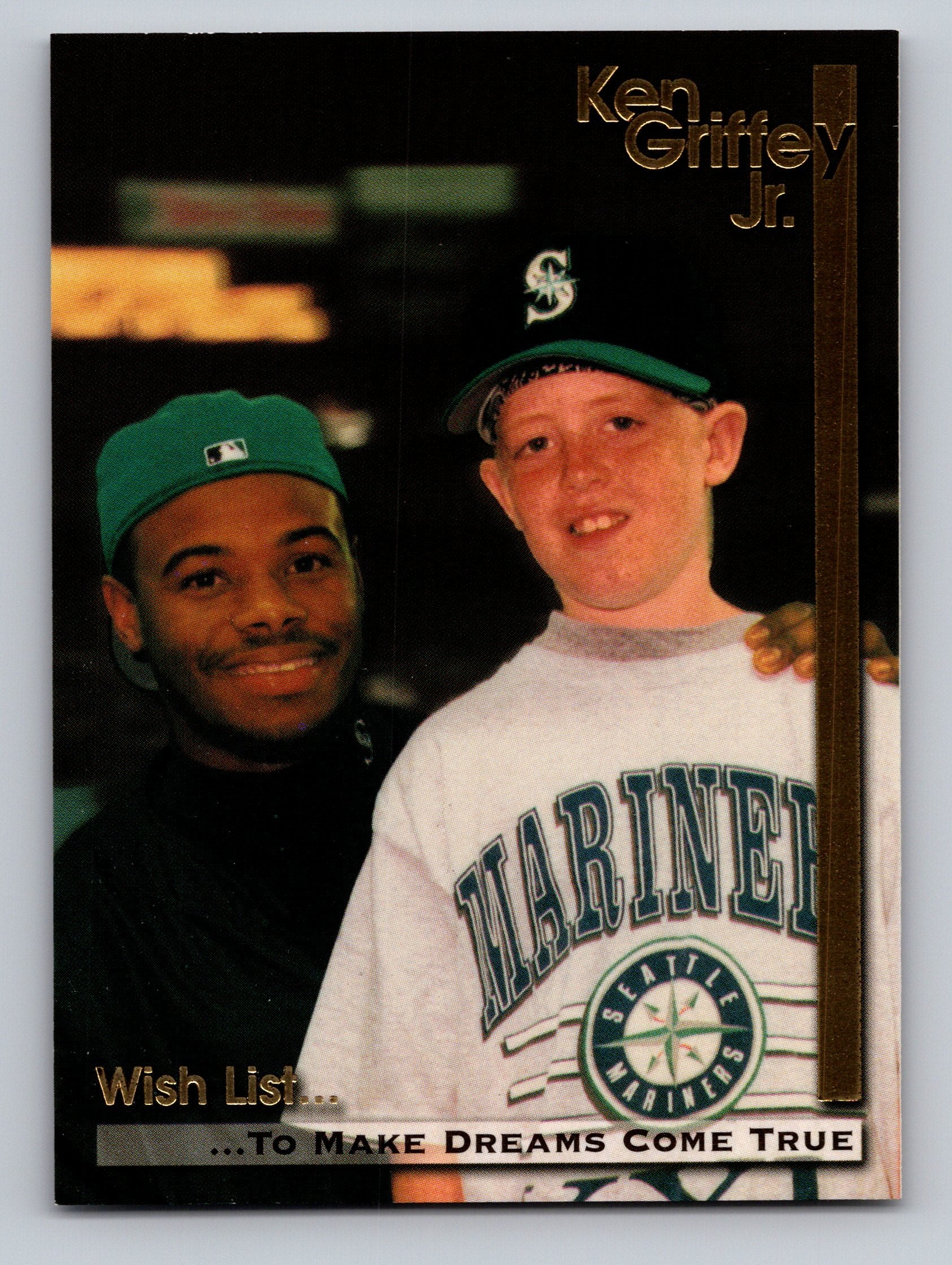 1995 Megacards Ken Griffey Jr. Wish List #3 Ken Griffey Jr.