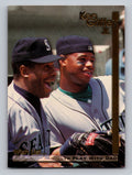 1995 Megacards Ken Griffey Jr. Wish List #4 Ken Griffey Jr. / Ken Griffey Sr.