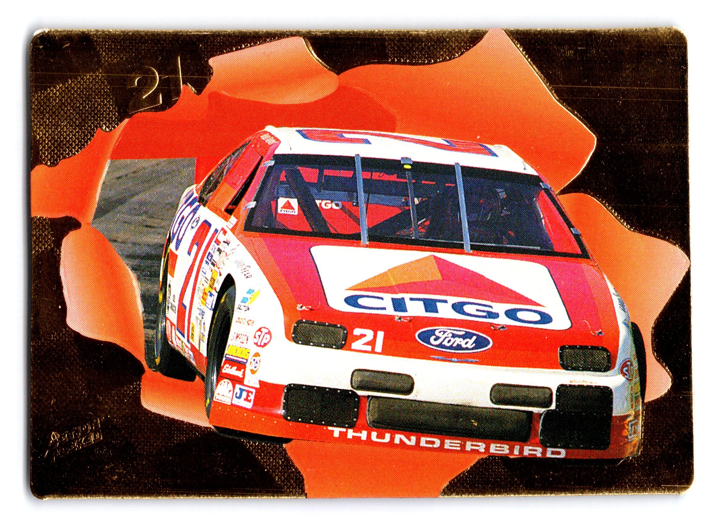 1994 Action Packed #47 #21 Wood Brothers Racing