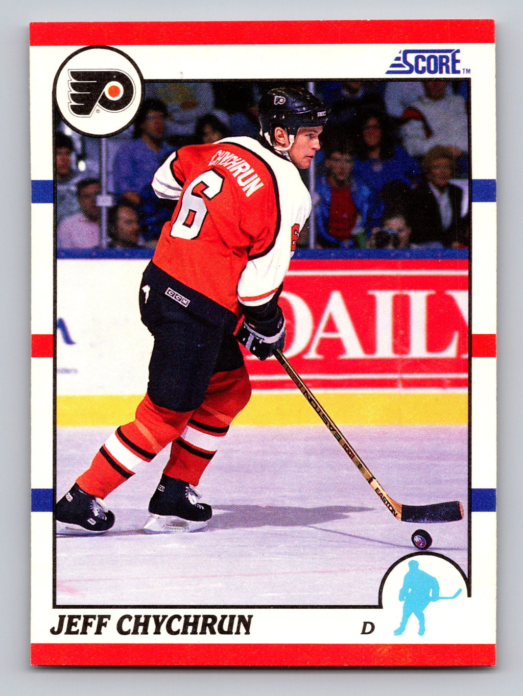 1990-91 Score American #138 Jeff Chychrun
