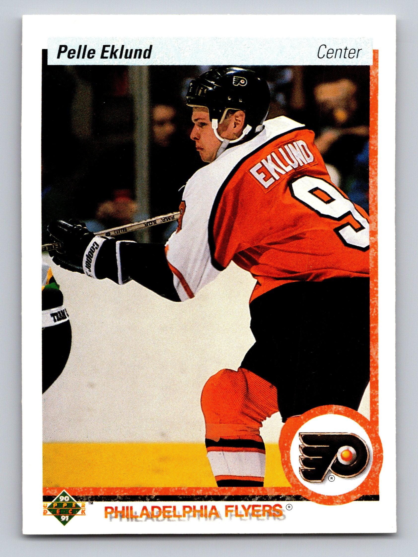 1990-91 Upper Deck #138 Pelle Eklund