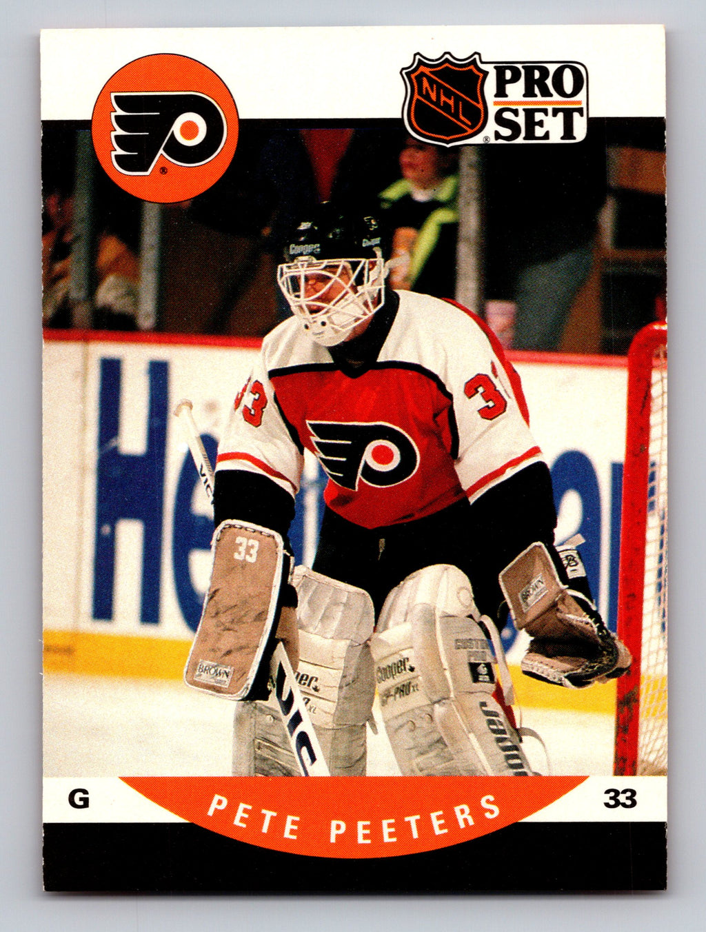 1990-91 Pro Set #502 Pete Peeters