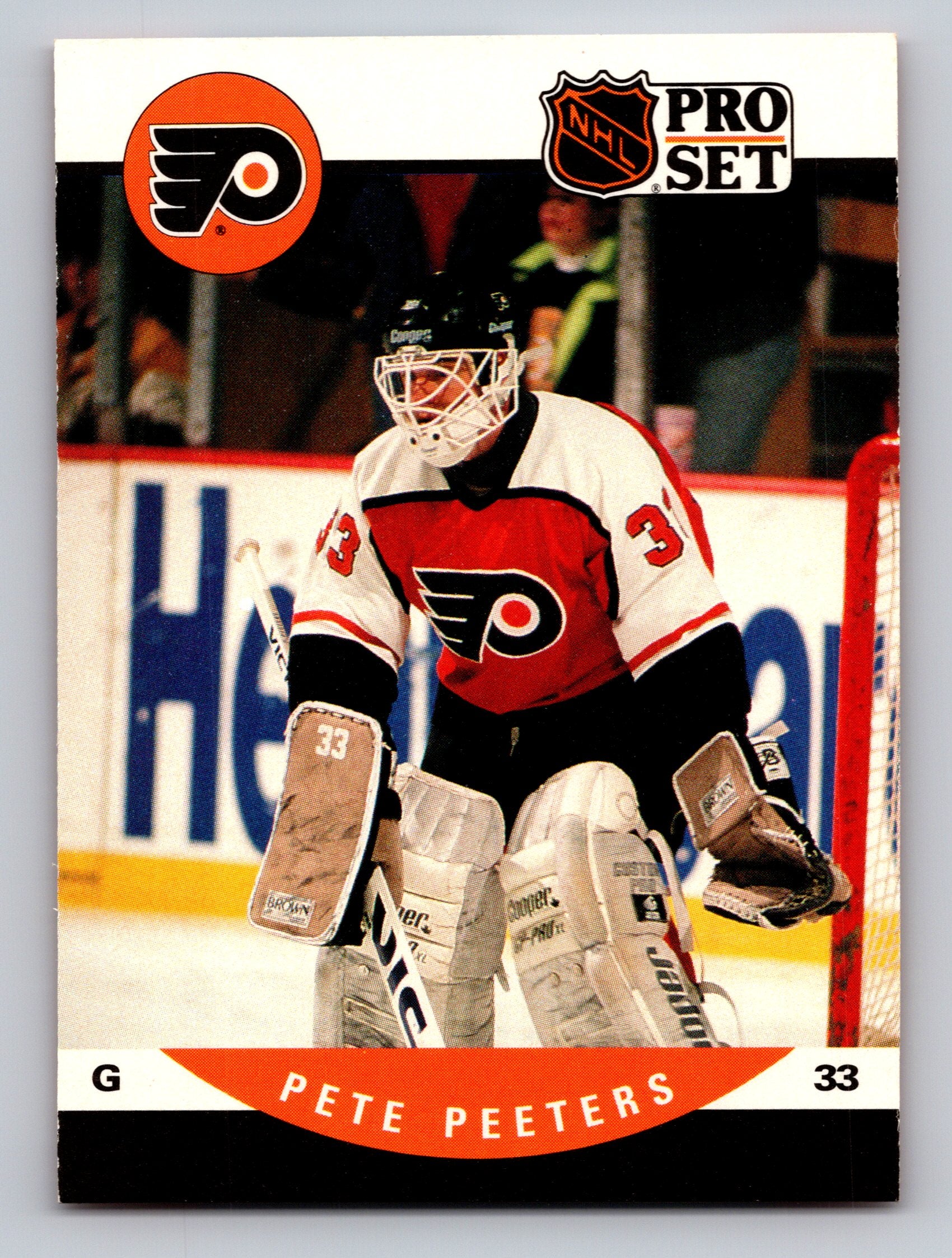 1990-91 Pro Set #502 Pete Peeters