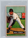 1951 Bowman #163 Monte Kennedy