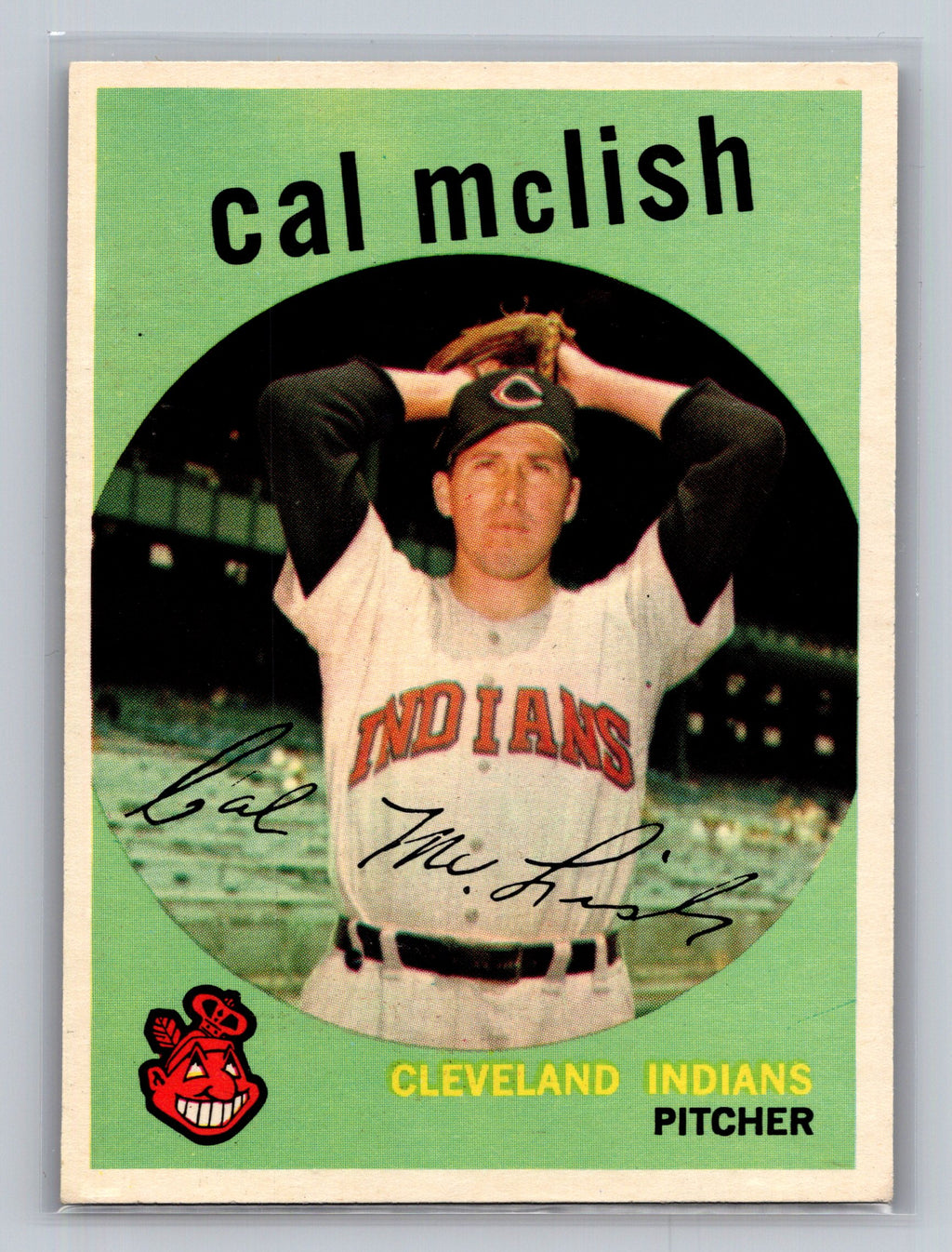 1959 Topps #445 Cal McLish