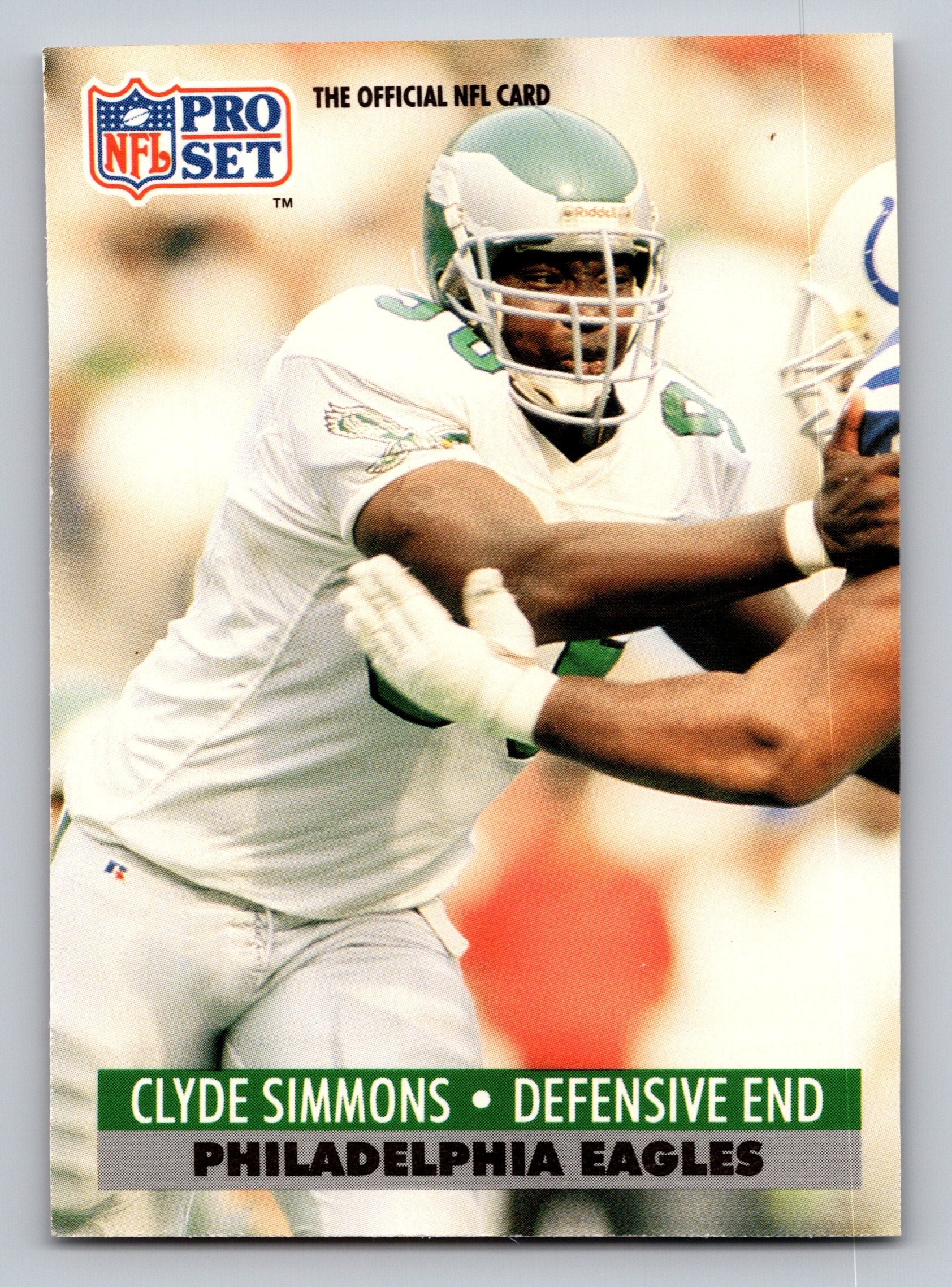 1991 Pro Set #258 Clyde Simmons