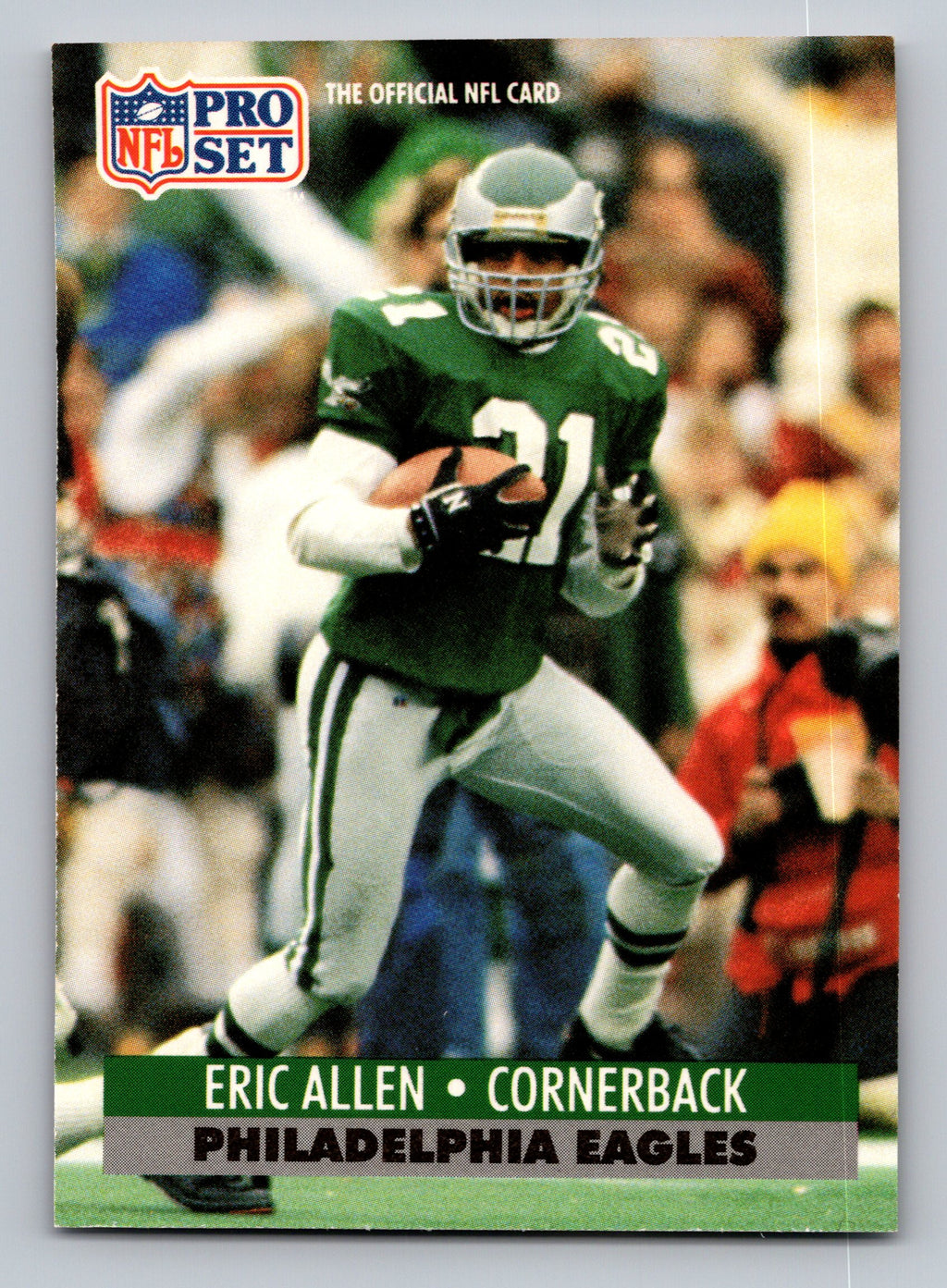 1991 Pro Set FACT Mobil #253 Eric Allen