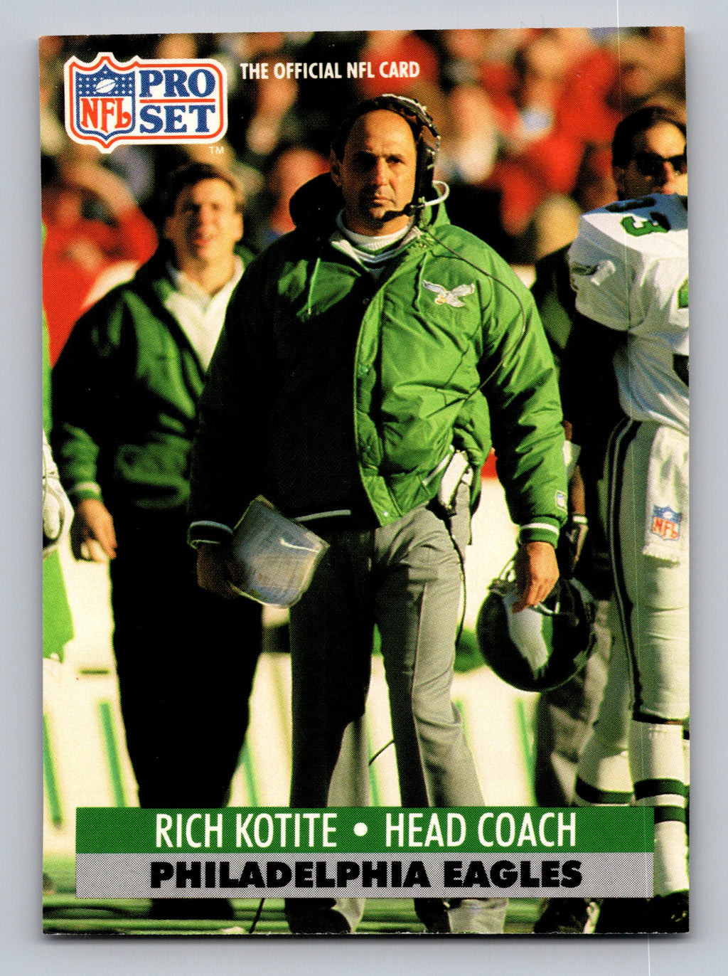 1991 Pro Set #261 Rich Kotite