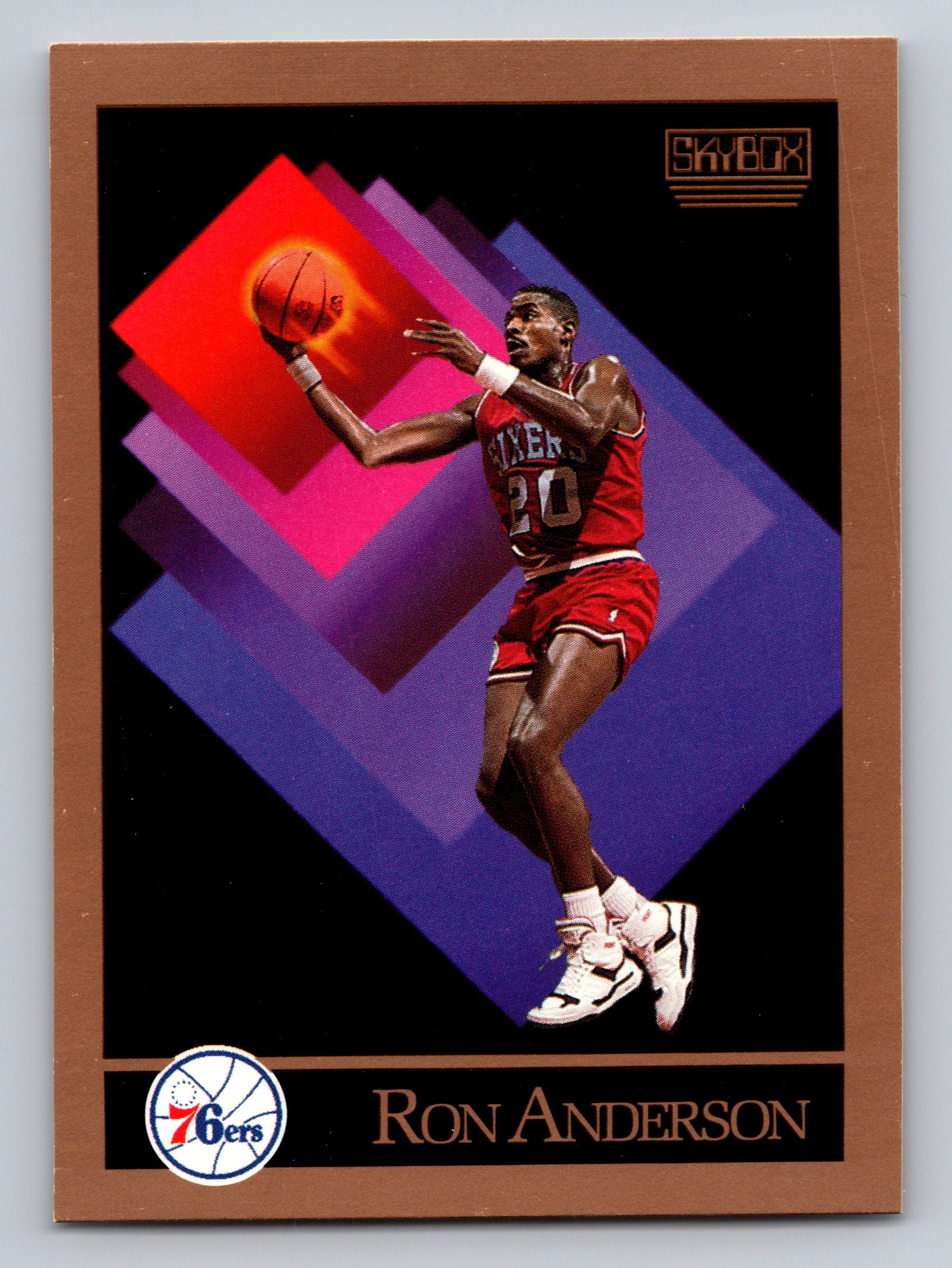 1990-91 SkyBox #210 Ron Anderson