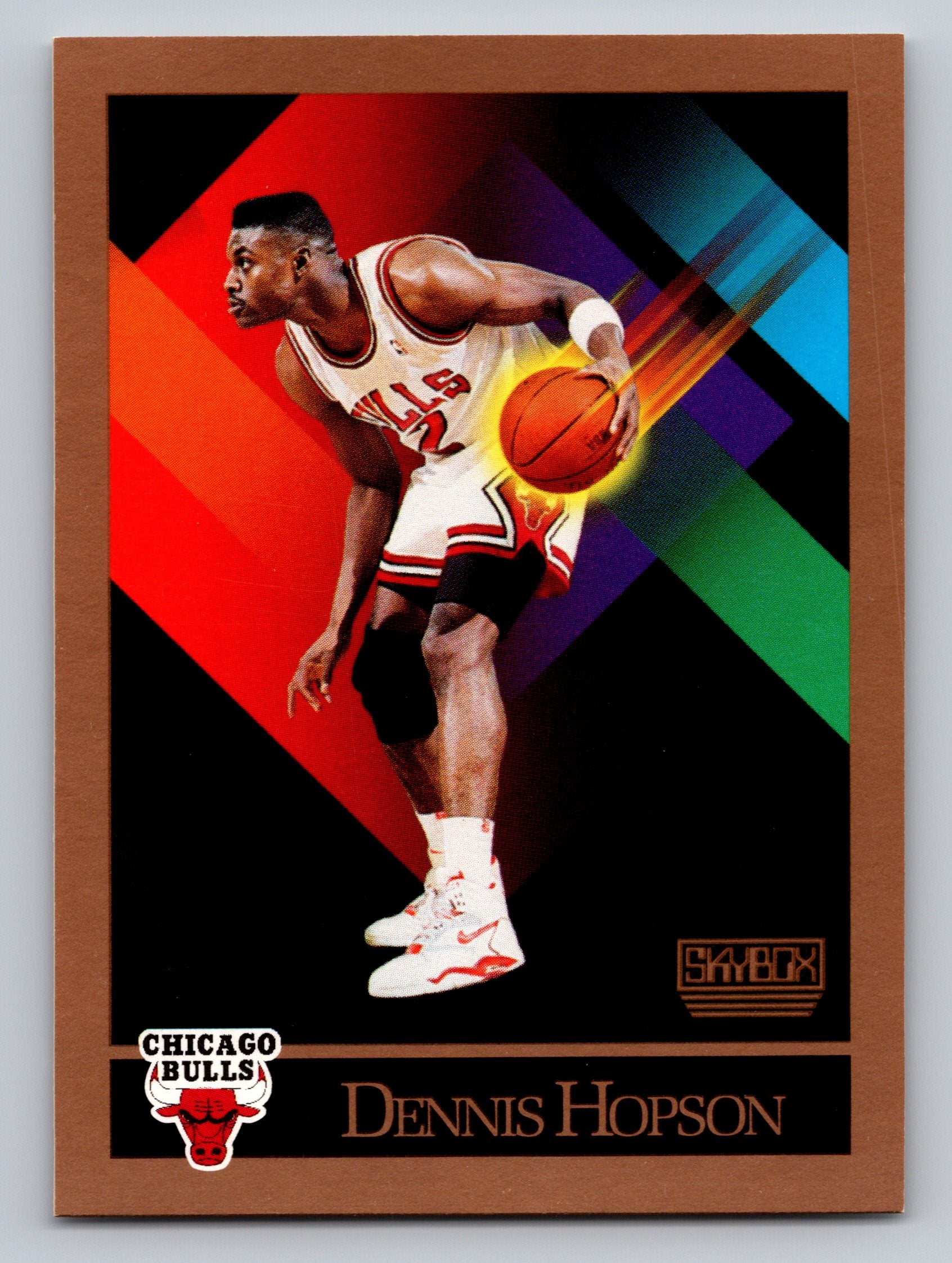 1990-91 SkyBox #371 Dennis Hopson