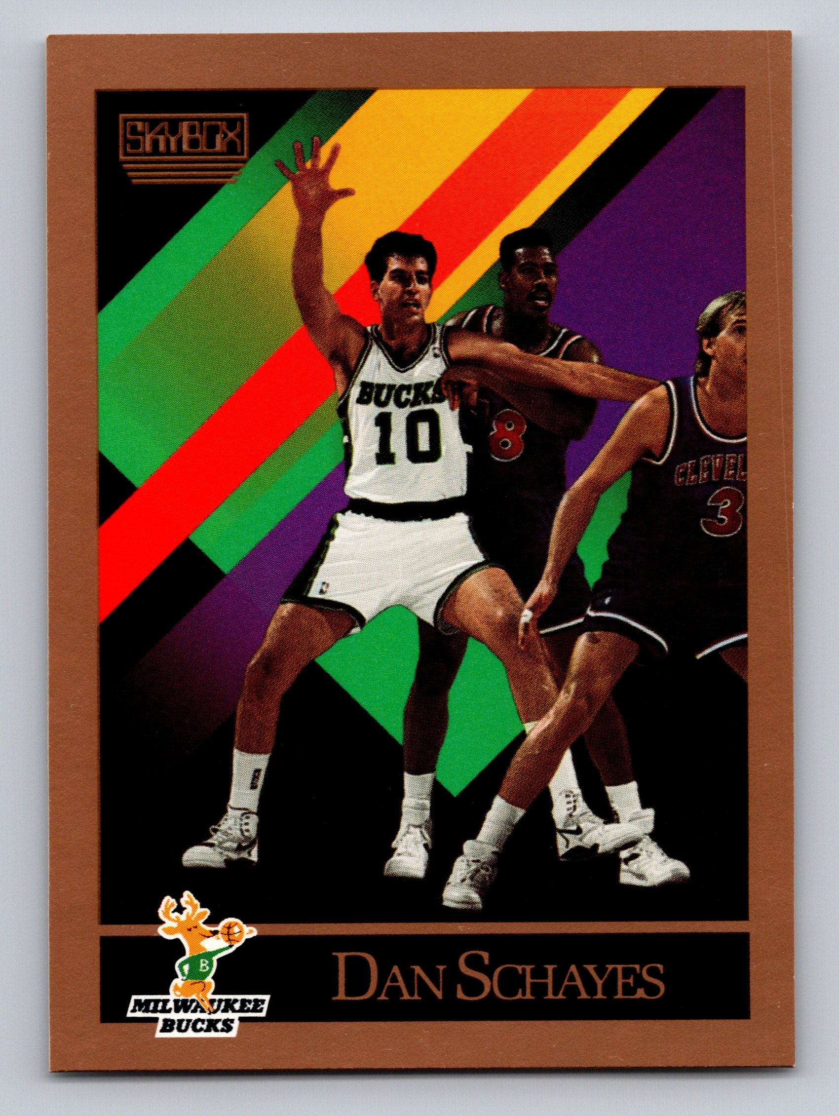 1990-91 SkyBox #395 Dan Schayes