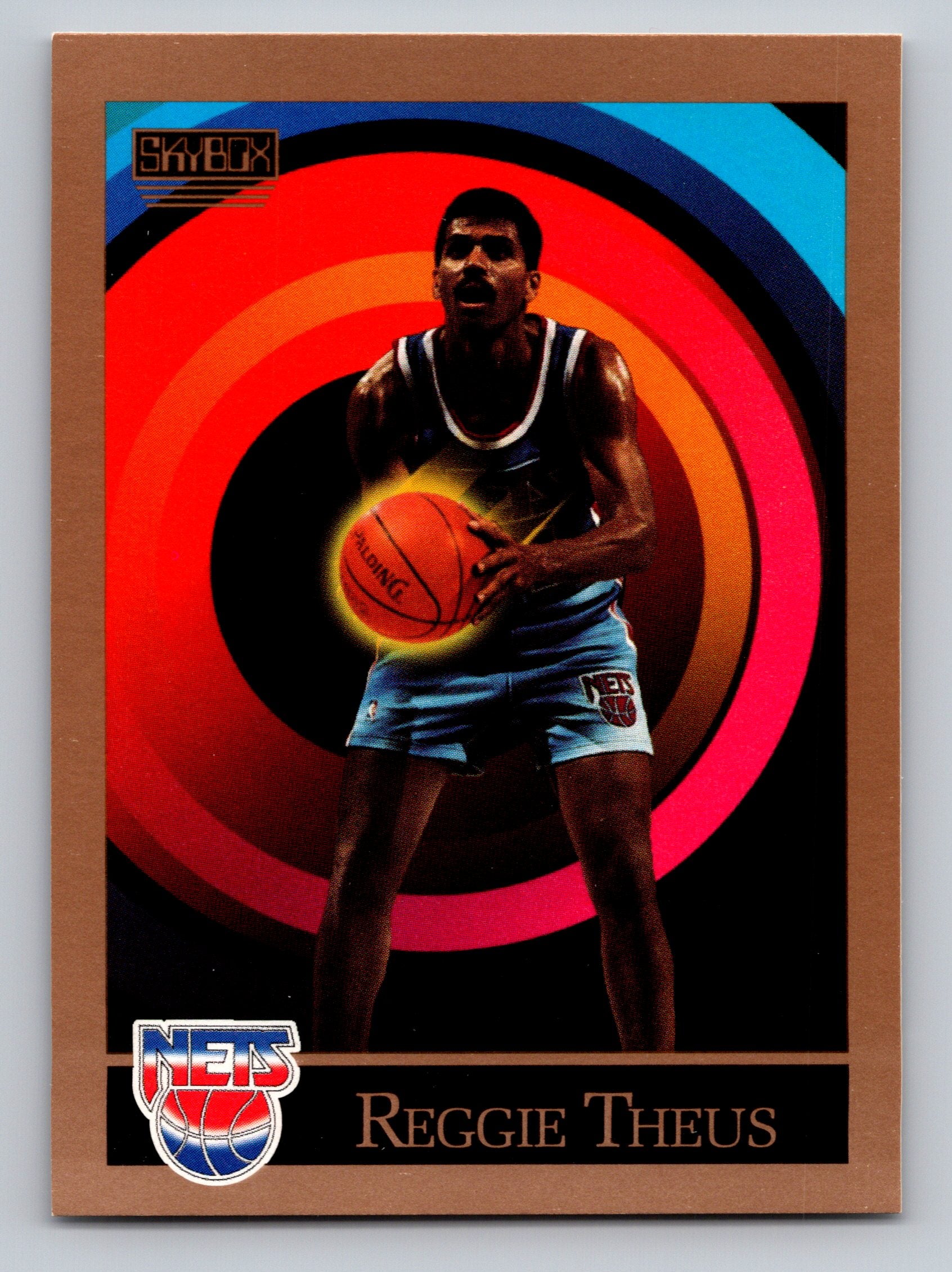 1990-91 SkyBox #399 Reggie Theus