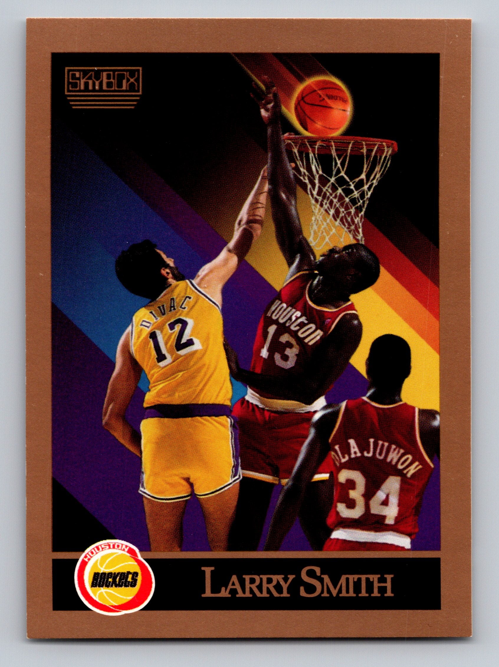 1990-91 SkyBox #111b Larry Smith