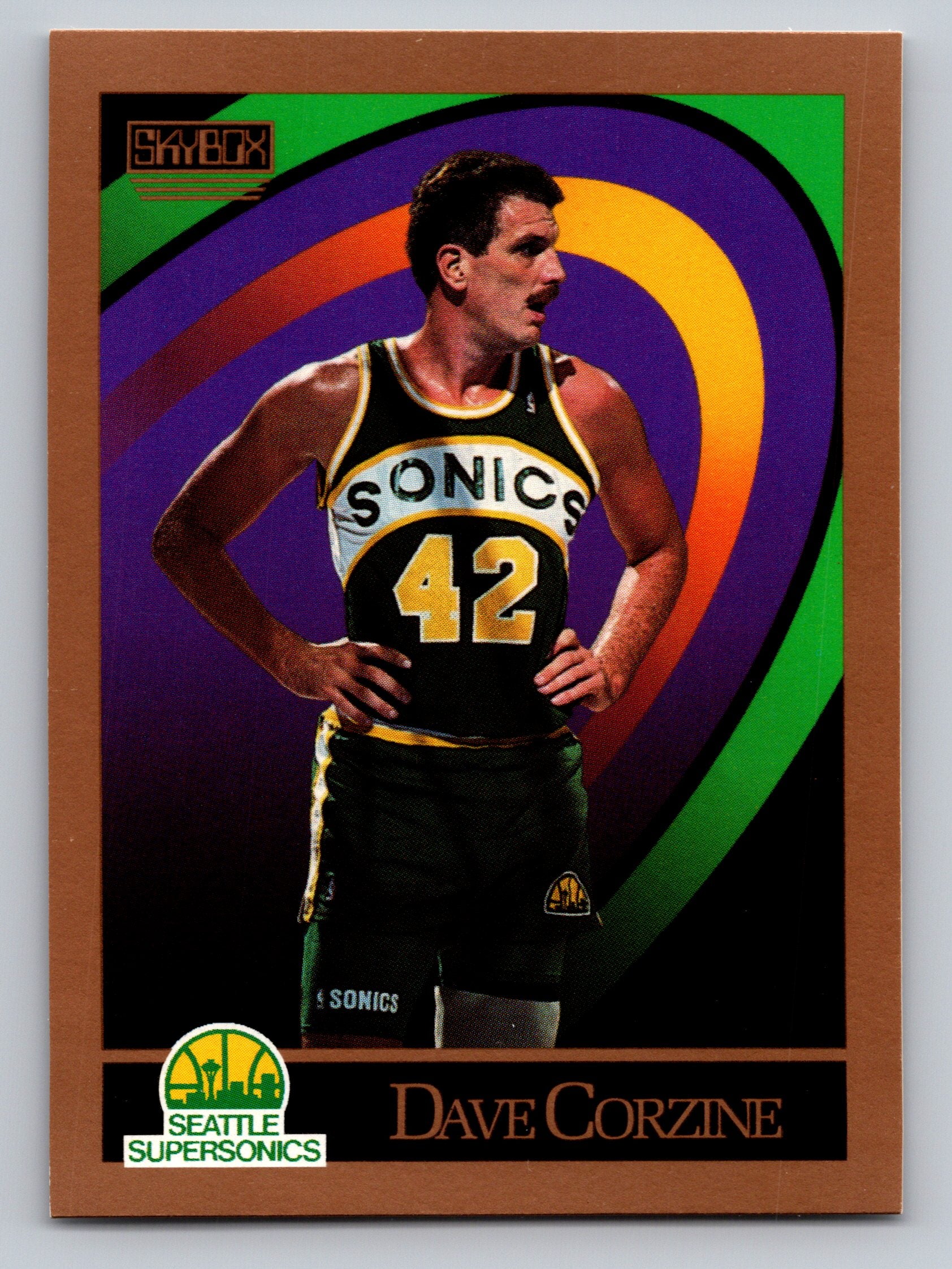 1990-91 SkyBox #417 Dave Corzine