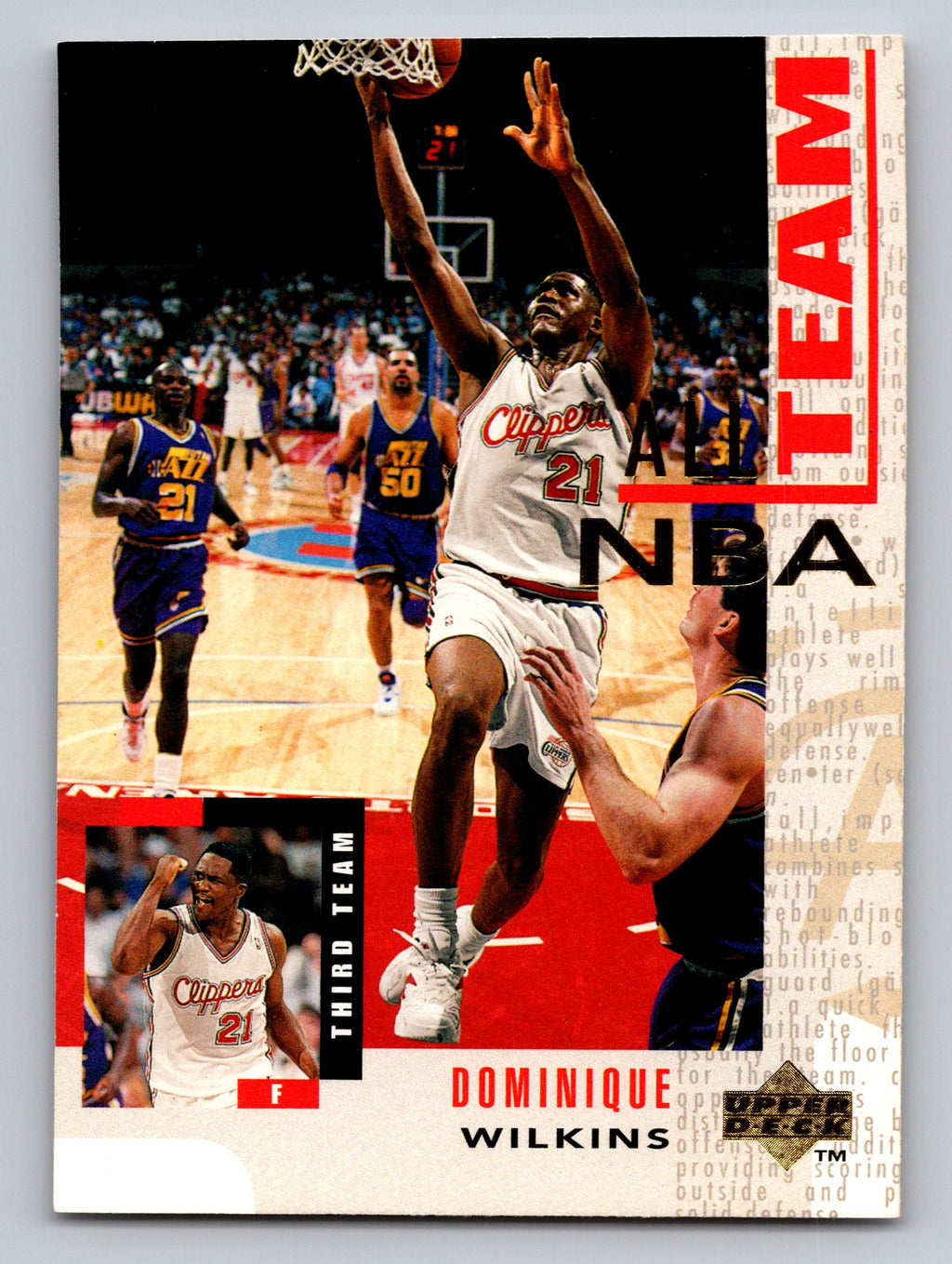 1994-95 Upper Deck #22 Dominique Wilkins