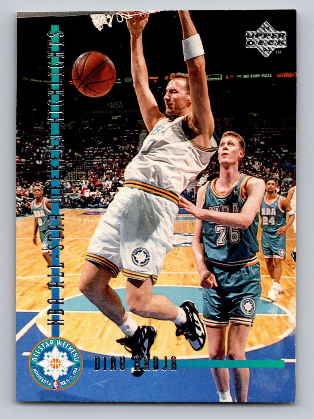 1993-94 Upper Deck Special Edition #195 Dino Radja Electric Court