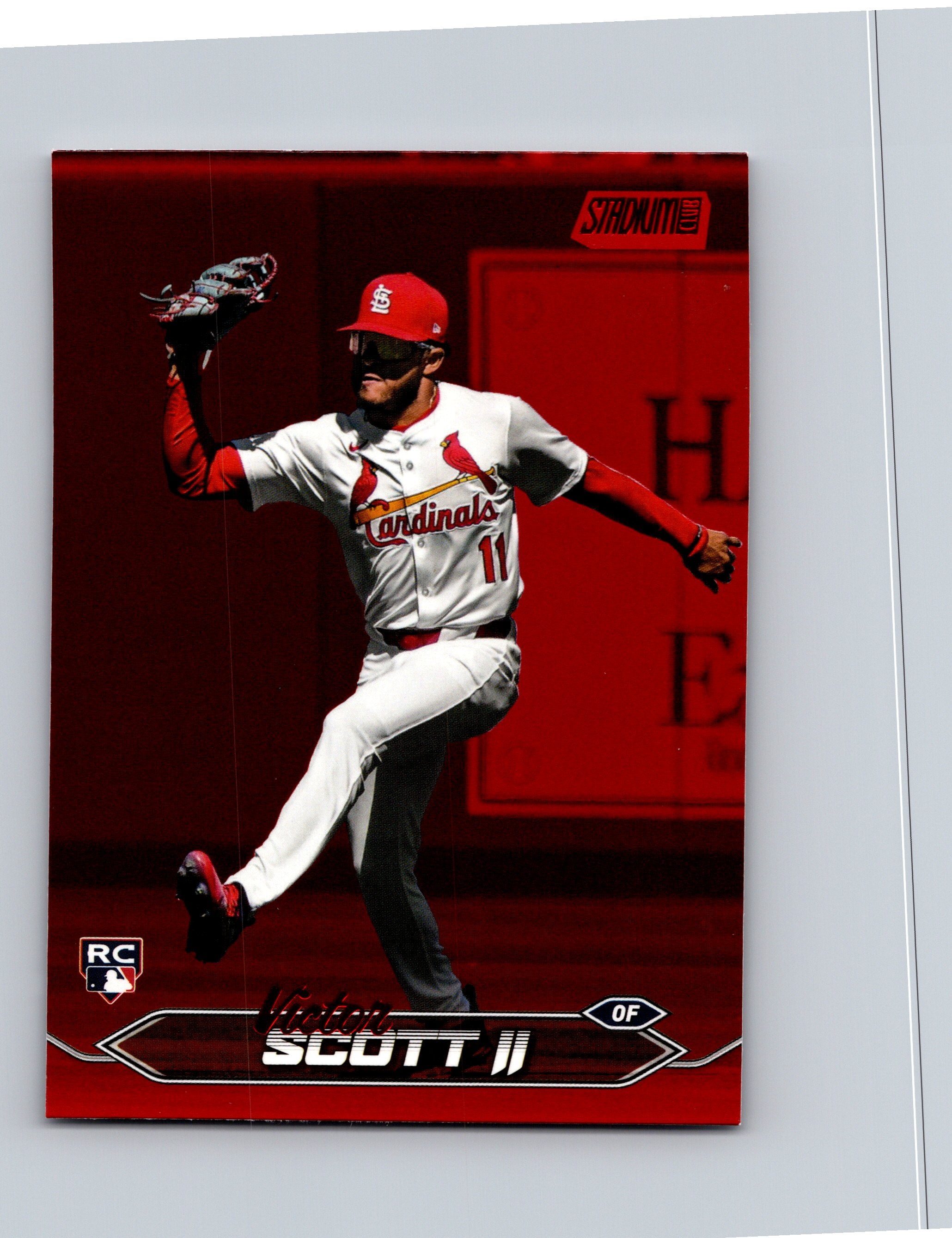 2024 Stadium Club #23 Victor Scott II Red Foil