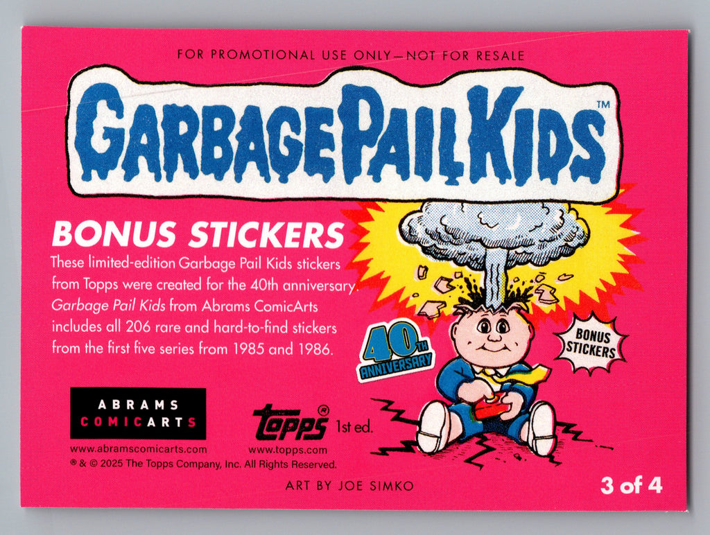 2025 Leaky Lindsay GarbagePailKids #3