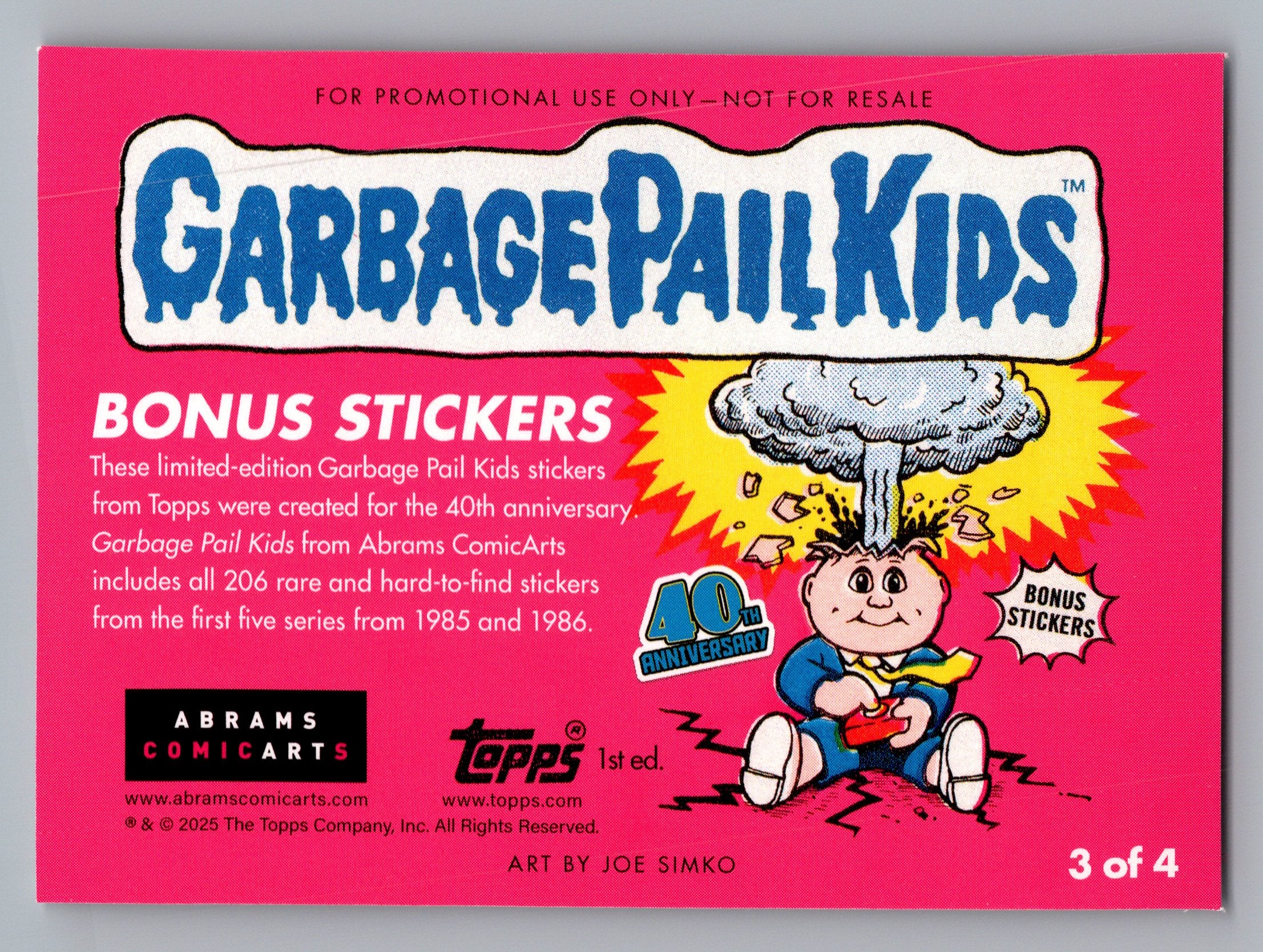 2025 Leaky Lindsay GarbagePailKids #3