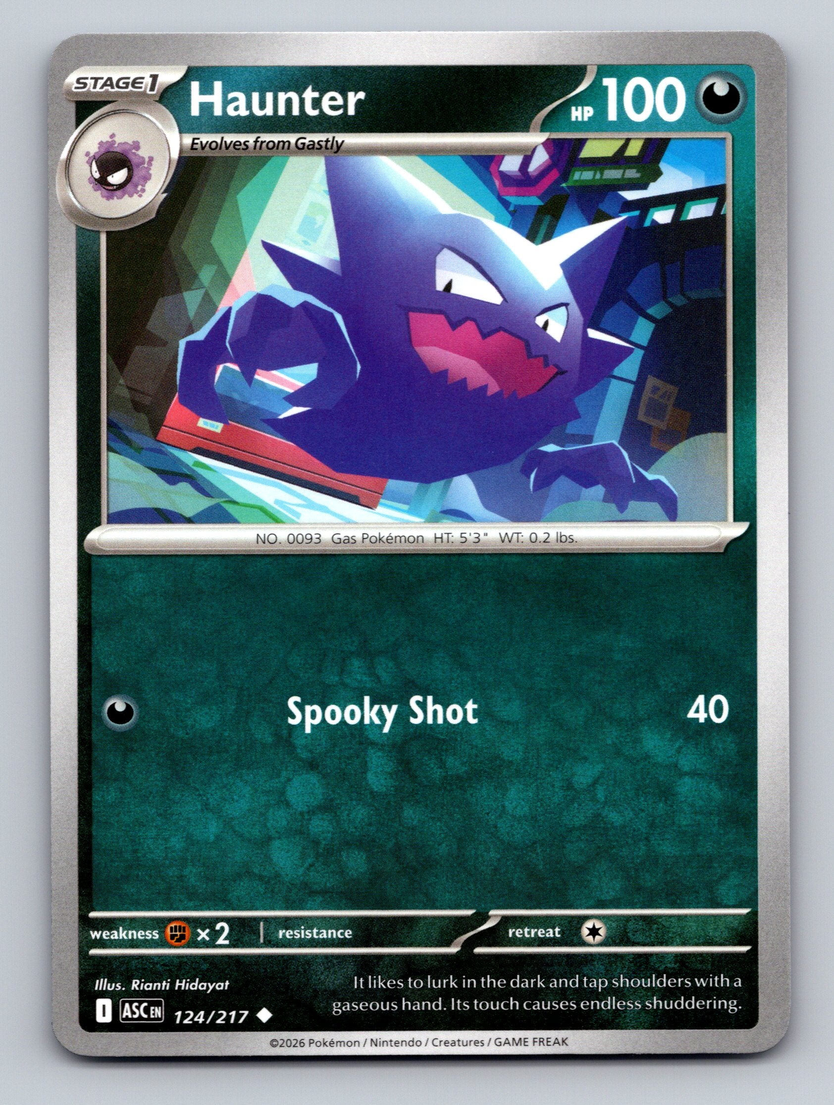 ME: Ascended Heroes #124/217 Haunter