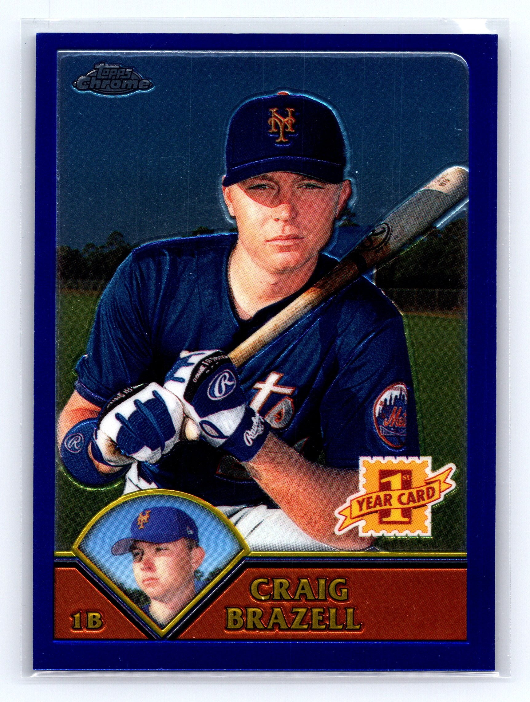 2003 Topps Chrome #219 Craig Brazell