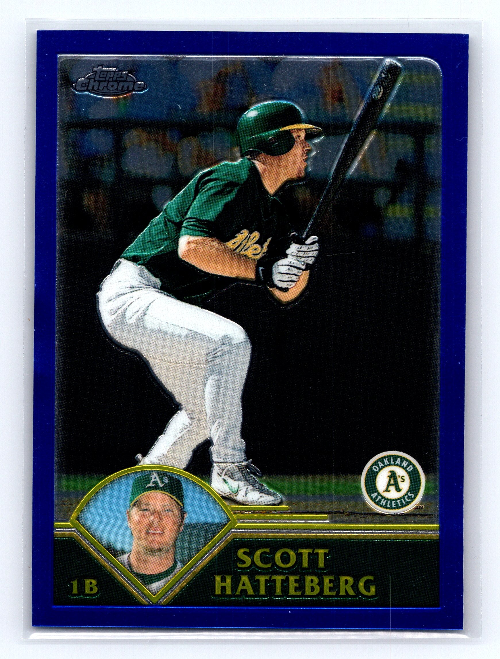 2003 Topps Chrome #110 Scott Hatteberg